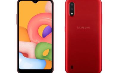 Galaxy A01 website