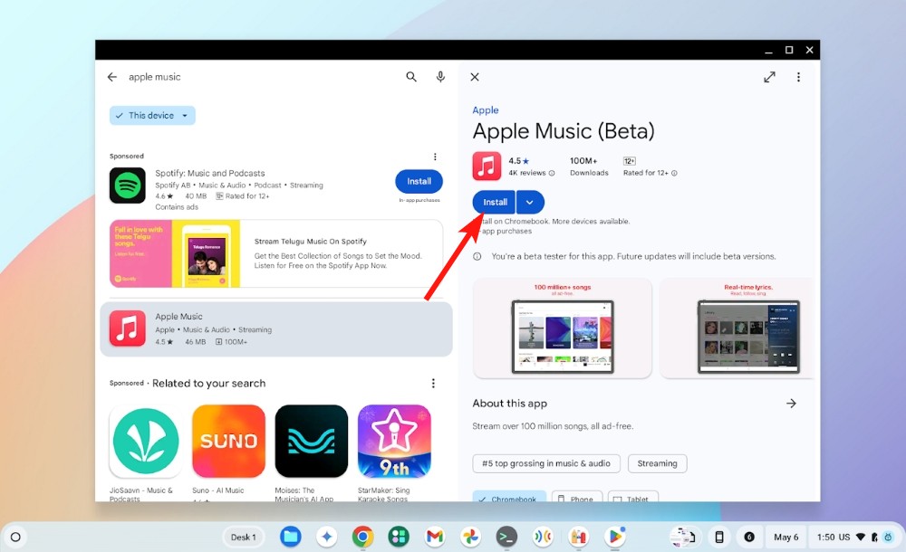 How to Install iTunes or Apple Music on Chromebook