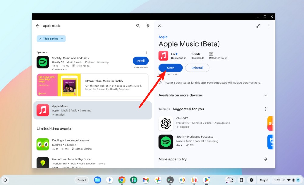 How to Install iTunes or Apple Music on Chromebook