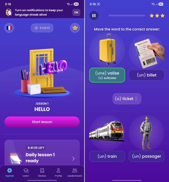 mondly language learning app