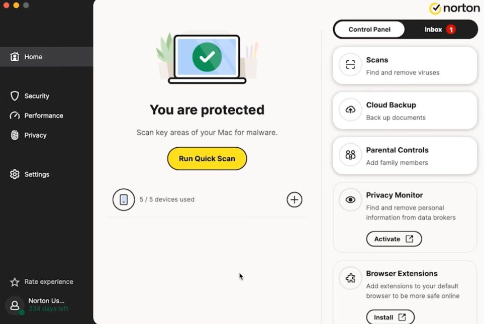 norton antivirus on mac