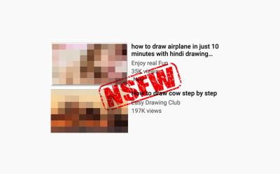 youtube adult content kids videos featured