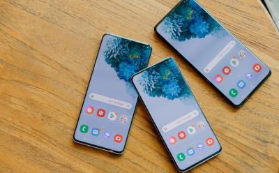 Galaxy S20 series lineup shutterstock website