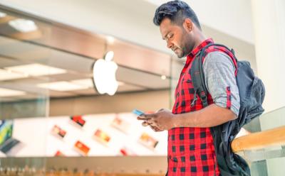 Indian using iPhone feat.