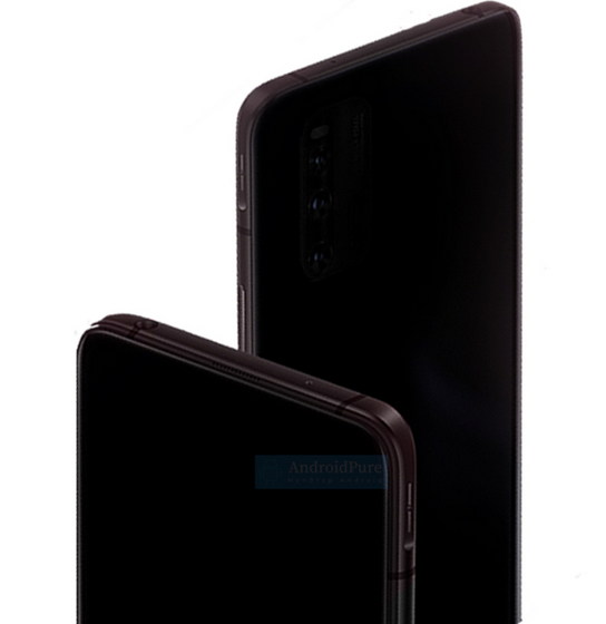 iQOO 3 leaked renders body1