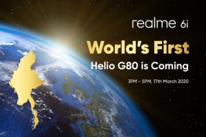 Realme 6i Set to Launch with MediaTek Helio G80 SoC on March 17