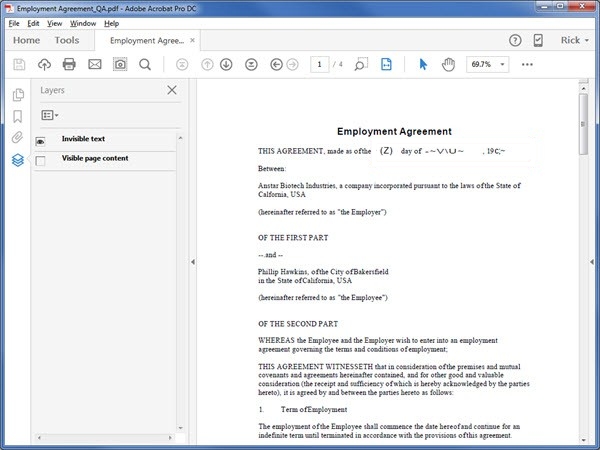 2. Adobe Acrobat Pro DC Best OCR Software