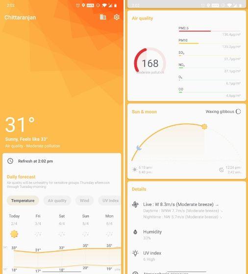 10 Best Dark Sky Alternatives for Android in 2020 | Beebom