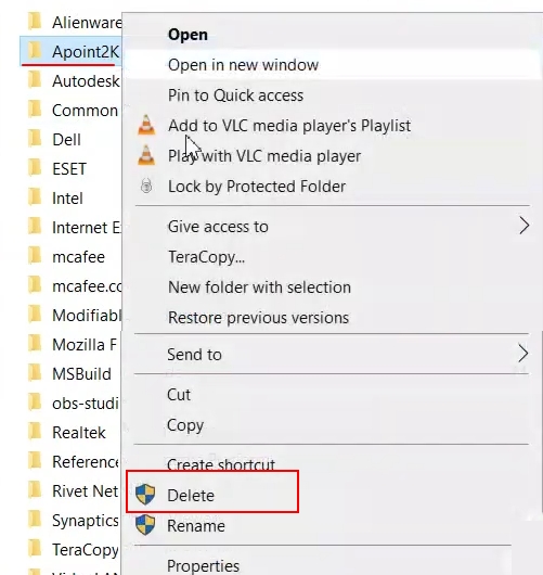 Fix Set User Settings to Driver Failed Error on Windows