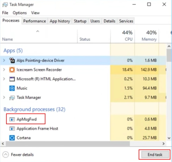 Fix Set User Settings to Driver Failed Error on Windows