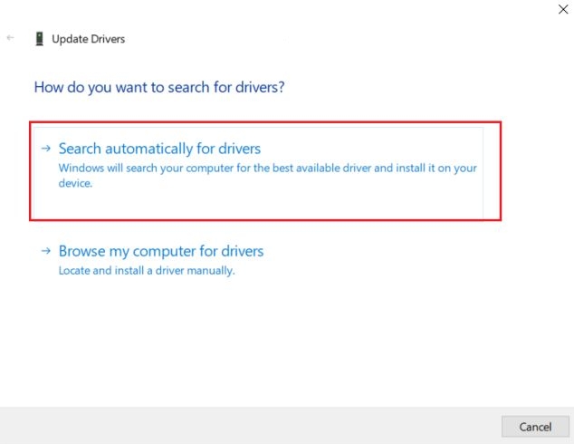 How to Fix ‘Set User Settings to Driver Failed’ Error on Windows