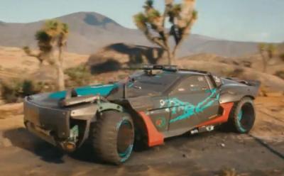 Cyberpunk 2077 mad max car feat.
