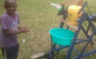 Kenyan boy wooden dispenser feat.