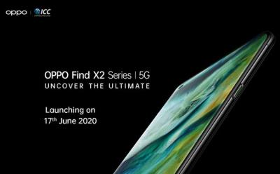 Oppo Find X2 india launch website
