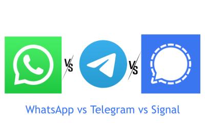 WhatsApp vs Telegram vs Signal: A Detailed Comparison