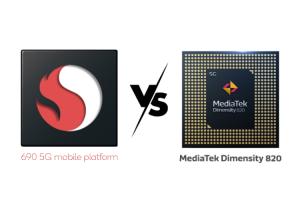 Snapdragon 690 5G vs MediaTek Dimensity 820: The Mid-range 5G Chipset War