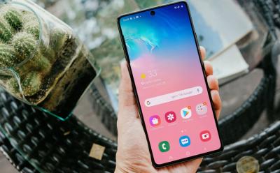 Galaxy S10 Lite shutterstock website
