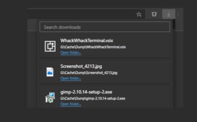 How to Add a Convenient Download Menu on Microsoft Edge