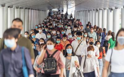 People wearing masks shutterstock website