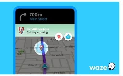 Waze railroad crossing feat.