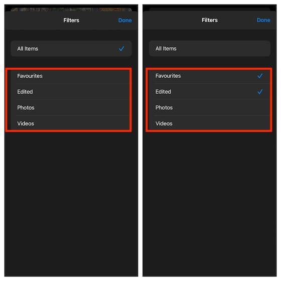 How to Filter Images in Photo Library on iPhone and iPad | Beebom