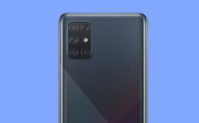 samsung galaxy A72 penta-camera phone