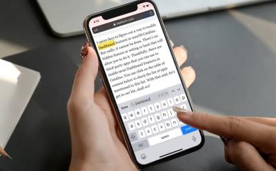 How to Perform Text Search on Webpages on iPhone and iPad