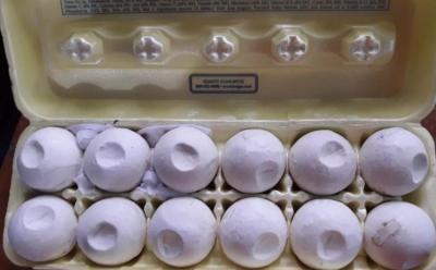 breaking bad inspired fake eggs feat.