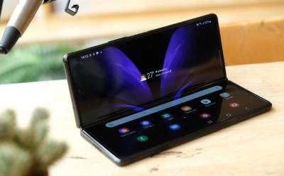 Galaxy Z Fold 2 shutterstock website