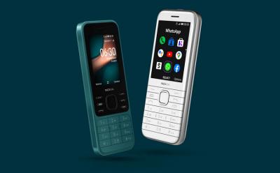 Nokia 6300 and Nokia 8000 4G feature phones launched