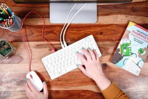 Raspberry Pi 400 Packs a Computer in a Sleek Keyboard at Just $70