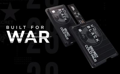 WD call of duty themed hard drive feat.