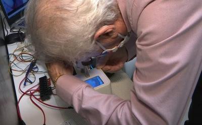 robot to remove and replace contact lens feat.