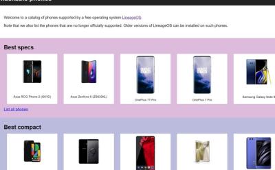 website lets you search for lineageos devices feat.