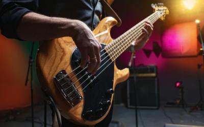 Ai playing infinite bass solo on youtube