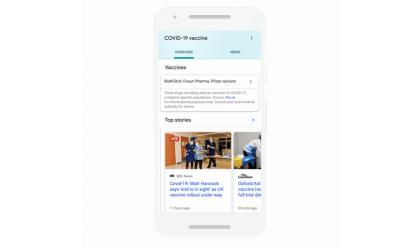 Google Search Will Now Show Authorized Vaccines