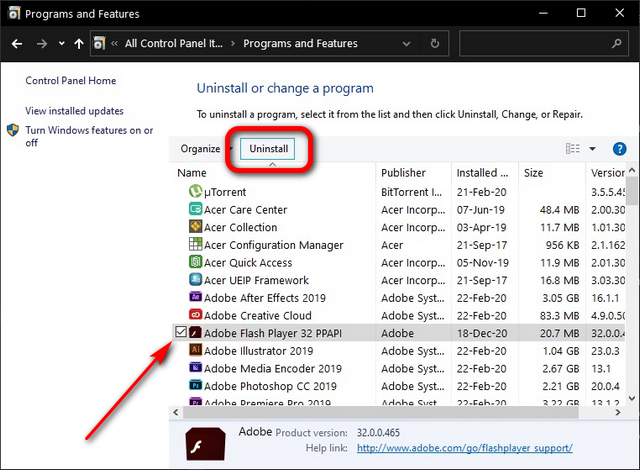 How to Uninstall Adobe Flash Player from Your Computer (2021) | Beebom