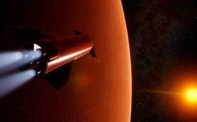 elon musk says humans will land on mars feat.