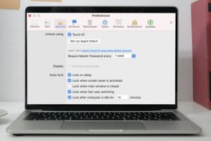 How to Use Mac Touch ID in 1Password Chrome Extension