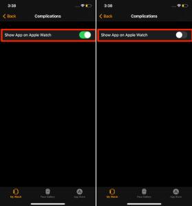 How to Show or Hide Installed Apps on Apple Watch | Beebom