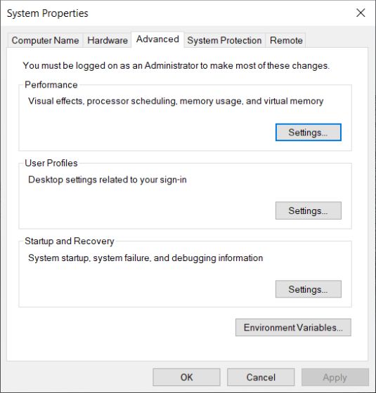6. Adjust Visual Effects