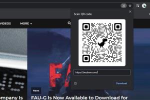 How to Create QR Codes for URLs Using Google Chrome