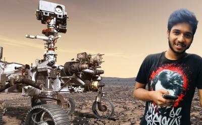 Mars perseverance photo booth