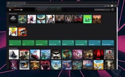 Microsoft xCloud on web browsers