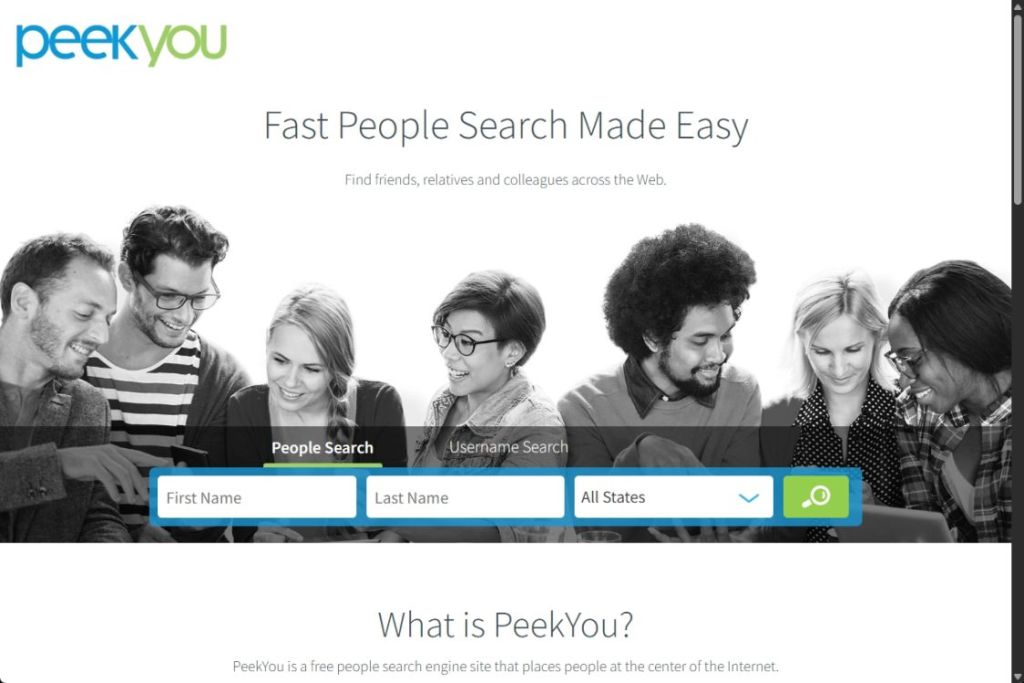 peekyou homepage