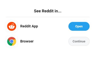 How to Disable ‘Open in App’ Popup on Reddit