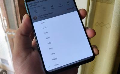 youtube for android supports 4K playback