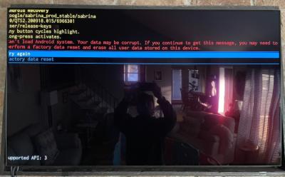 Google TV Showing Data May Be Corrupt? Here is The Fix
