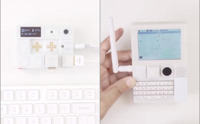 PocKit is a compact modular computer