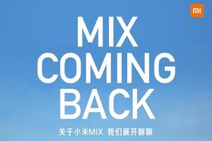 Xiaomi to Launch New Mi Mix Phone on March 29
